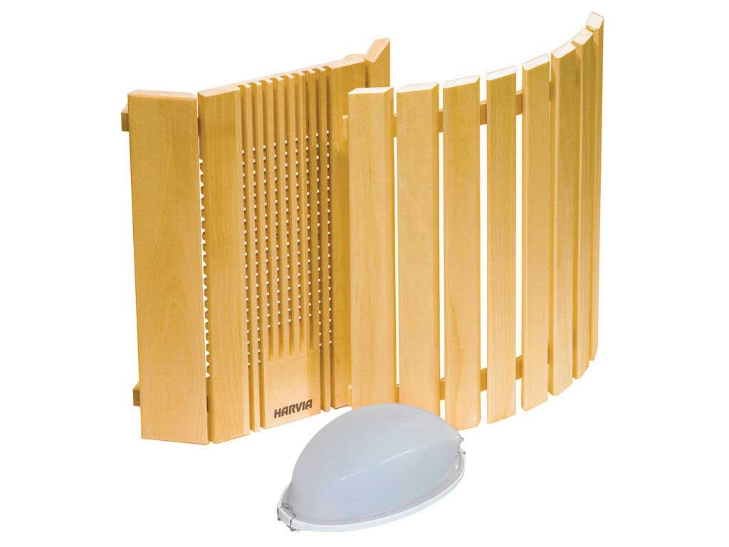 قاب محافظ چوبی چراغ سونا Harvia-1