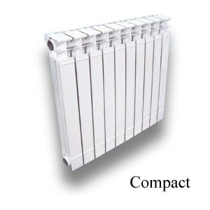 رادیاتور الومینیومی آذربان مدل Compact-1