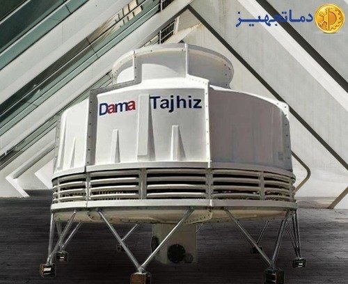 برج تبريد من الألياف الزجاجية