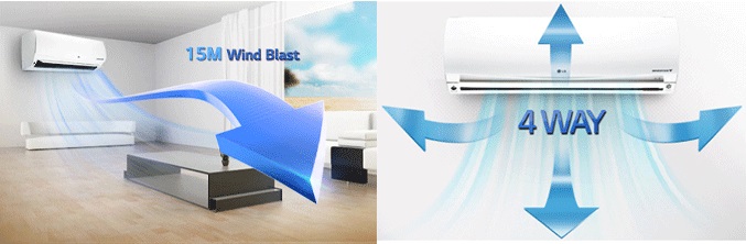 کولر گازی ال جی 18000 اینورتر نکست پلاس مدل NP187SK1