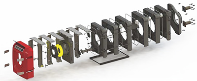 Chauffagekar Super 400-11 Cast-Iron Boiler - structure