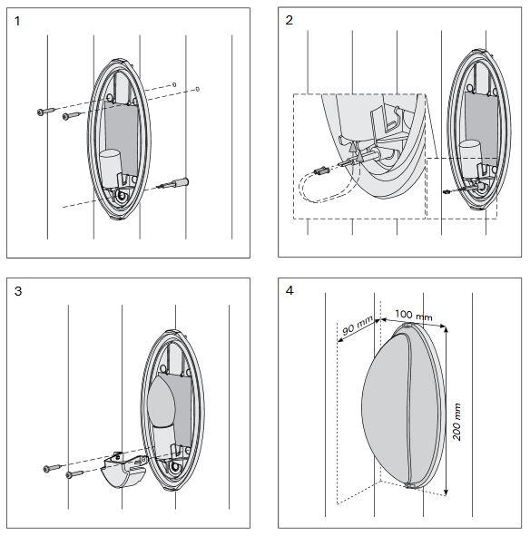 چراغ سونا معمولی هارویا harvia