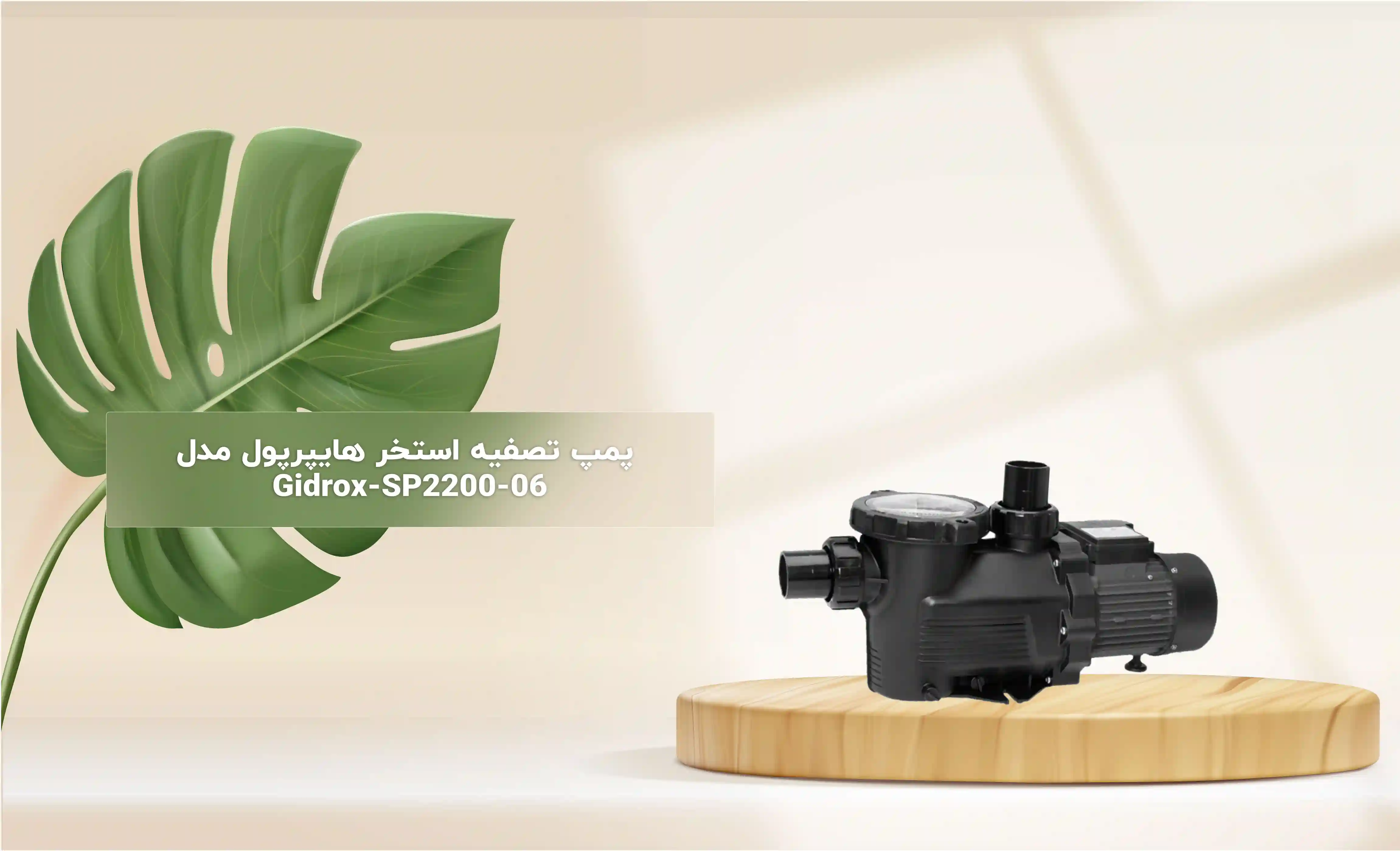 پمپ استخری هایپرپول مدل Gidrox‑SP2200‑06
