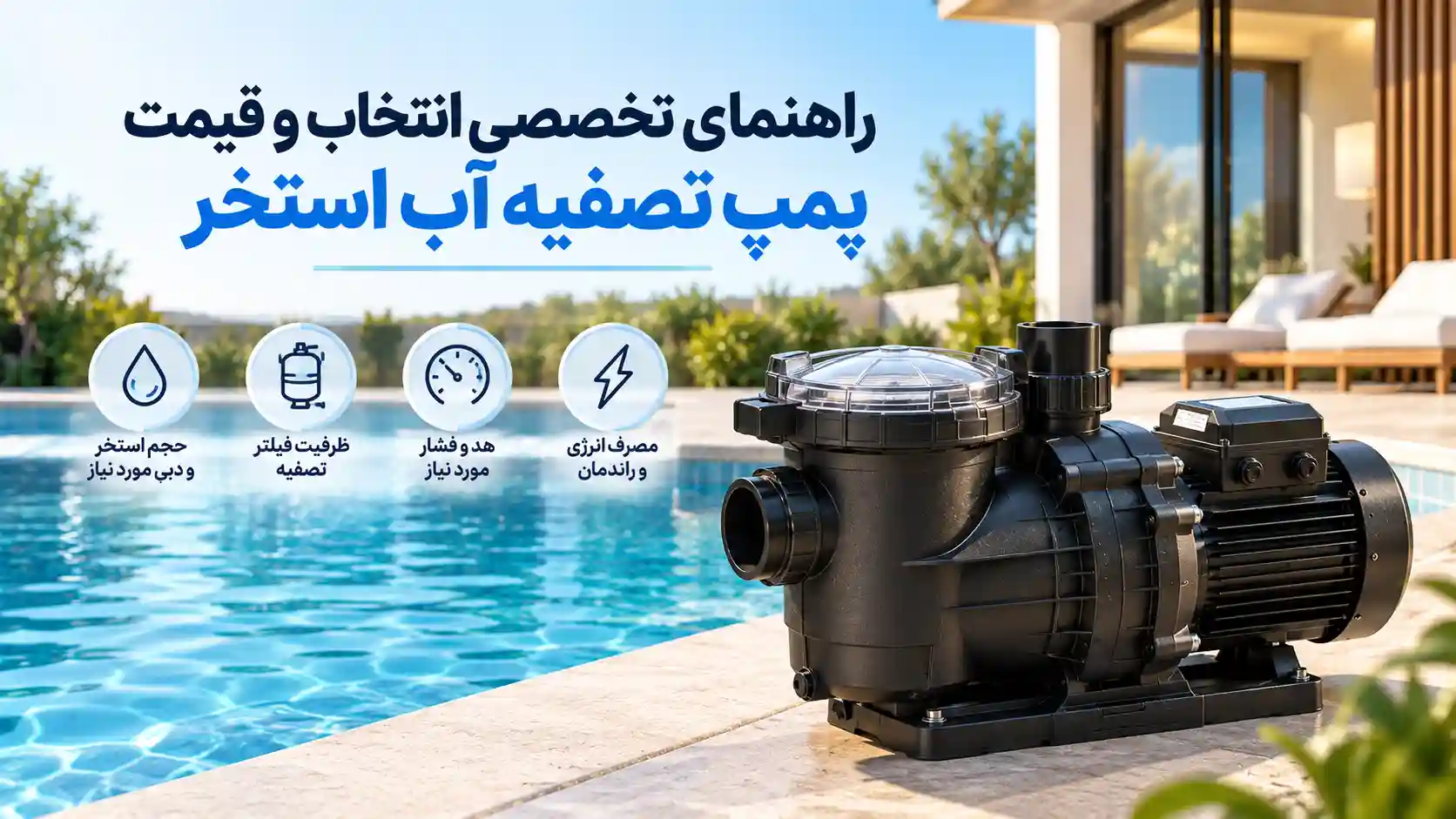 پمپ تصفیه آب استخر