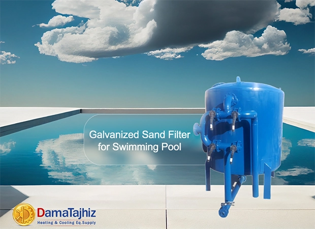 galvanized pool sand filter 50*90