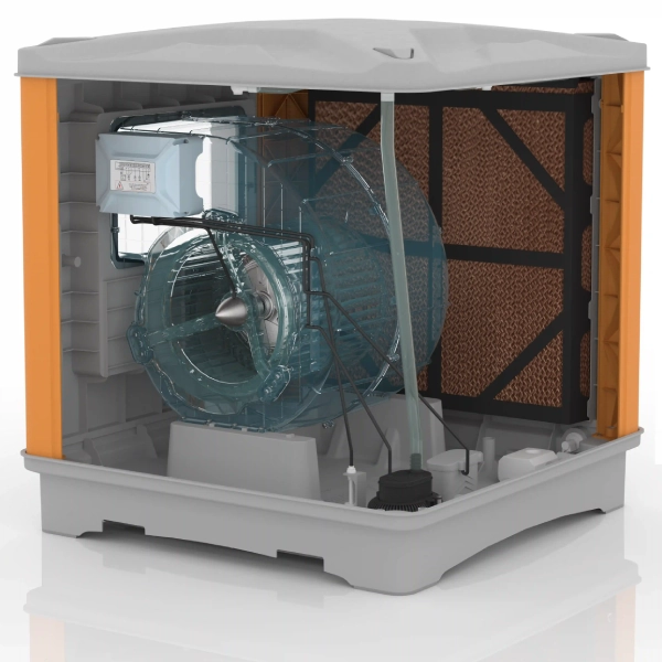 قیمت کولر آبی سلولزی نیرو تهویه البرز 6500 روبروزن BCF65