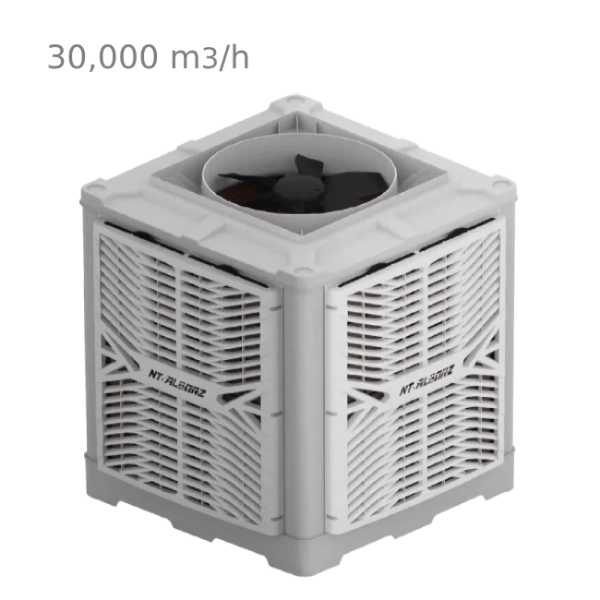 کولر آبی نیرو تهویه البرز صنعتی 30000 بالازن TYPHOON6/300U