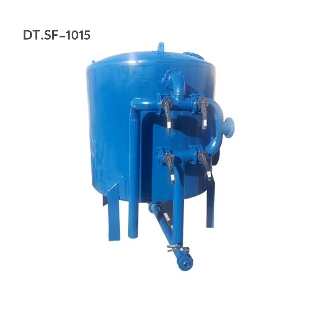 فیلتر شنی استخر گالوانیزه (فلزی) دماتجهیز 100*150-2