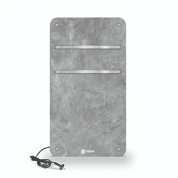 رادیاتور برقی شیشه ای تاپ سان مدل D-908 سایز 90×200