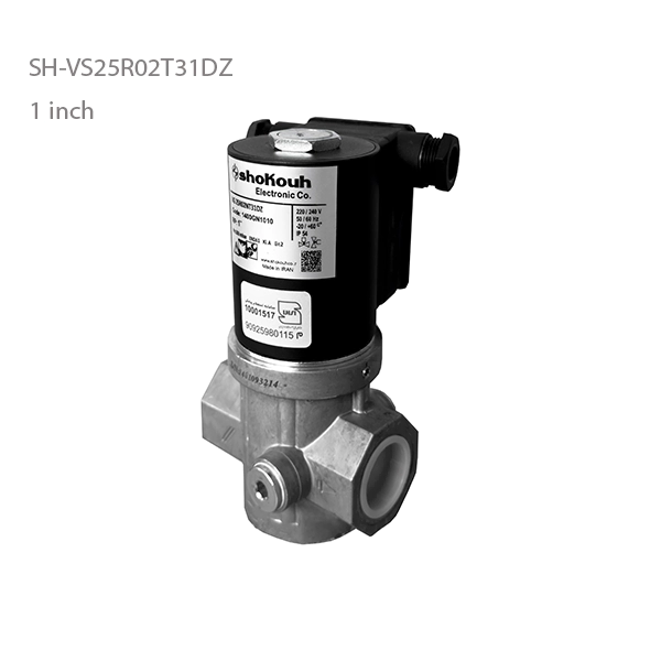 شیر برقی گاز 1 اینچ تک ضرب شکوه