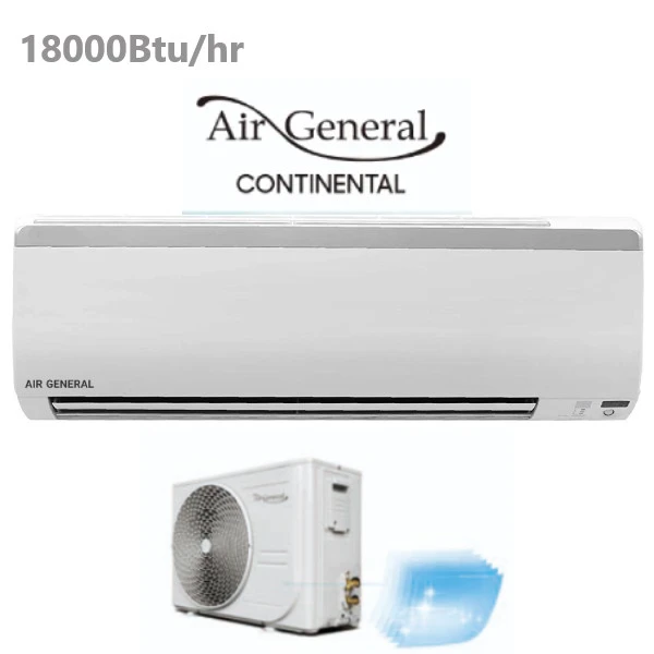 خرید کولر گازی 18000 ایر جنرال مدل AG18T3L-T1